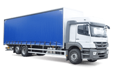 Minibus Hire King's Lynn - 26 Tonne Curtain Side Truck - Truck hire King's lynn