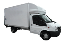 Minibus Hire King's Lynn - Ford Luton 3.5 ton Tail Box Lift Truck - Truck hire King's lynn